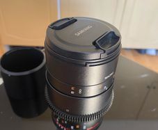 Samyang VDSLR 100mm T3.1 macro lense