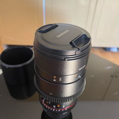 Samyang VDSLR 100mm T3.1 macro lense