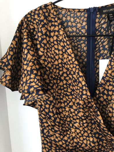QED dress Animal Print size 16 New