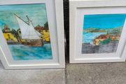 2 x Coastal Watercolour Paintings