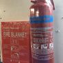 1Kg Fire Extinguisher and Fire Blanket Image 3