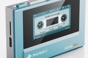 SnowSky/FiiO Echo Mini HiFi New Bluetooth MP3 Player, 15 Hour Playback, Independent Volume Control with 3.5mm/4.4mm Headphone Outputs (SkyBlue)