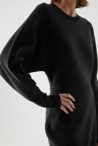 COS batwing- sleeve dress