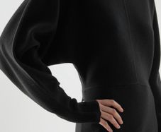 COS batwing- sleeve dress