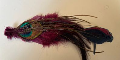 Peacock Hair Slide