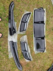 skoda superb mk3 lip kit