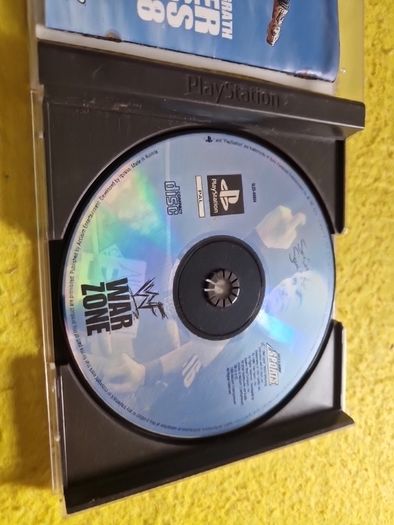 Wf War Zone Wrestling PlayStation1 Ps1 PlayStation2 Ps2 games Original