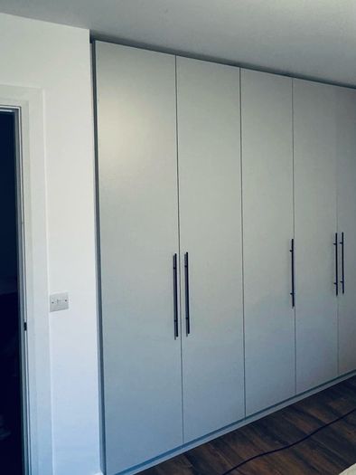 Wardrobes, kitchens, utility rooms, storage units.