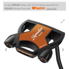 taylormade spider putter