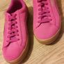 Brand new pink suede platform puma trainers Image 6