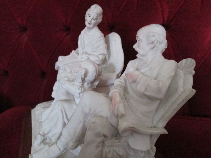 Vintage "The Grandparents " Ornament by "A.Belcovet"