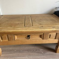 mexican pine coffee table