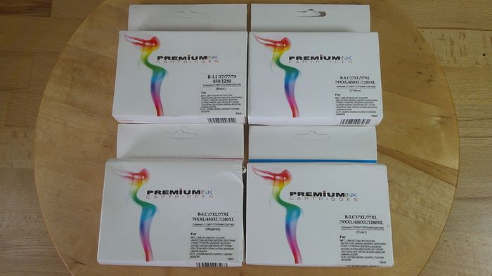 Premium Compatible Ink Cartridges for Brother (Full Set of 4 BK/C/M/Y)