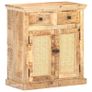 Sideboard 65x32x70 cm Solid Mango Wood and Natural Cane Image 8