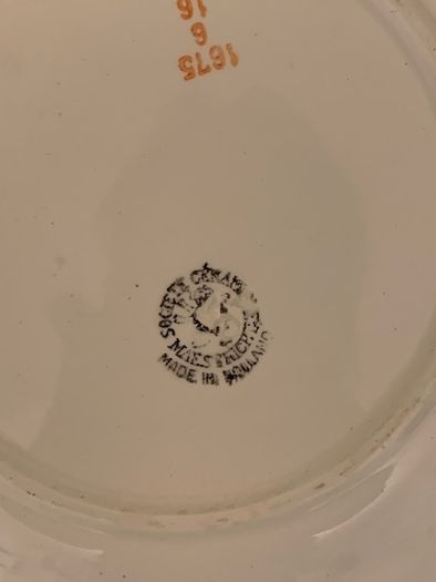 Vintage Groningen Plate 1920s-1950s