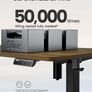 Electric Standing Desk Height Adjustable 120 x 60 cm Image 4