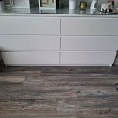 Ikea Malm 6 drawer chest of drawers