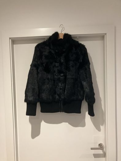 Rabbit fur jacket