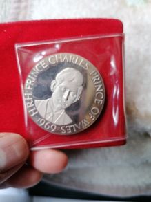 1969 H.r.h. Silver Proof Medal