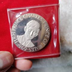 1969 H.r.h. Silver Proof Medal