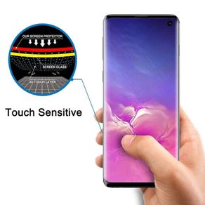 Tempered glass For Samsung galaxy S10 5G screen protector fingerprint Unlock film Full cover