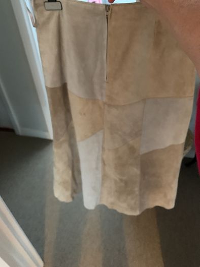 Vintage y2k suede skirt