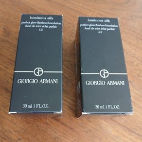 Giorgio Armani Luminous Silk 4.5. Brand new and unopened.Two packs. Ordered incorrectly.