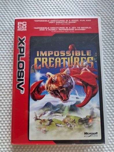 Impossible Creatures Pc cd Rom games Original