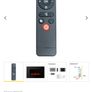electric fire with remote Image 3