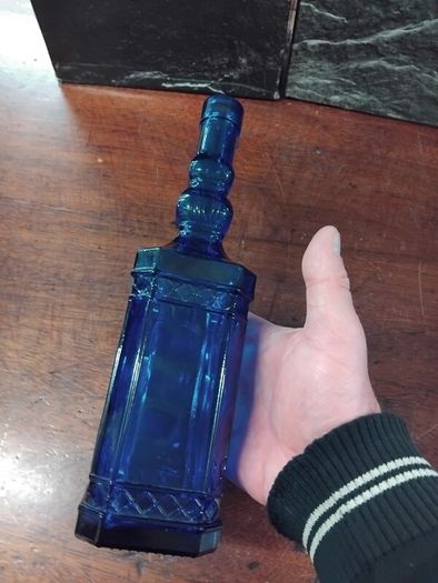 Blue Glass Bottle