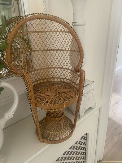 Shabby Chic Display Chair for Plants Dolls Teddies