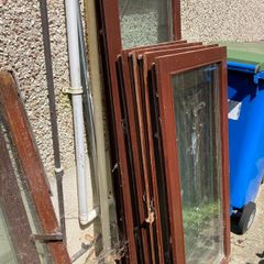 Hardwood windows (used)