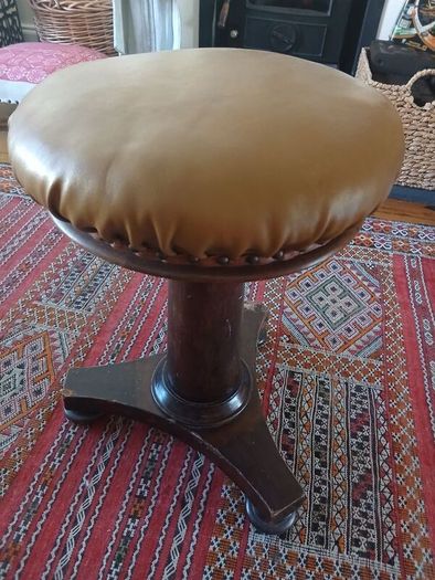 Vintage Piano Stool