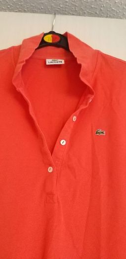 Lacoste Coral Tennis Dress