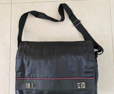 Dunnes Store Black Nylon Bag Fits A4