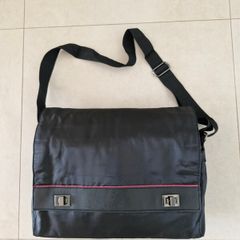 Dunnes Store Black Nylon Bag Fits A4