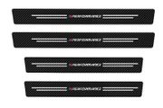Carbon Fiber Car Door Sill Protector Stickers For BMW M E46 E90 E60 F30 E39 F10 F20 E87 E36 F20 F30 1 2 3 5 7 Series X1 X3 X5 X7