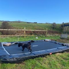 In-ground trampoline