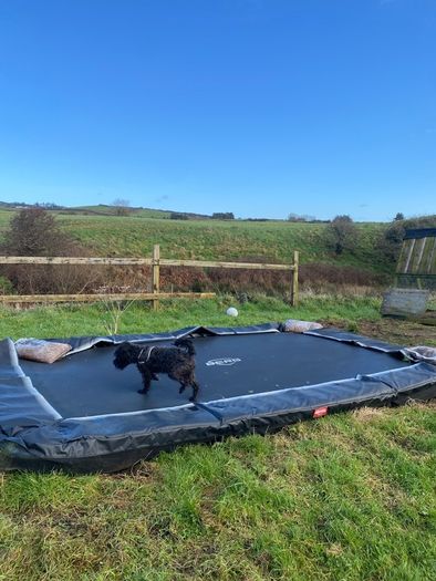 In-ground trampoline