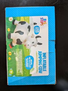 Big Steps Jumping Cow