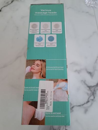 NEW USB Charge Electric Body Bath Brush