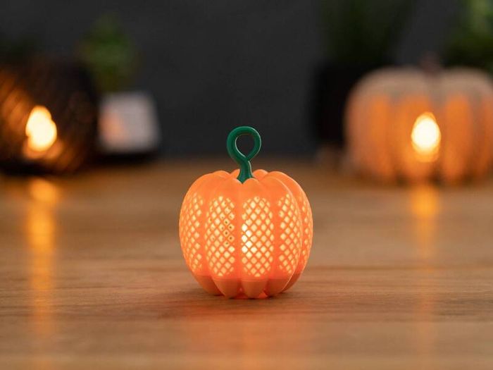 Hanging Pumpkin Lantern
