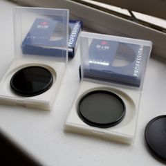 B+W 62mm Premium Filter Bundle - Slim CPL Polariser & 10-Stop ND (Mint Condition)