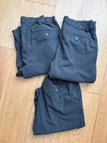 Next Grey School Trousers. Size 16 yr slim.