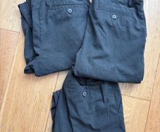 Next Grey School Trousers. Size 16 yr slim.