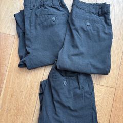 Next Grey School Trousers. Size 16 yr slim.