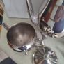 Vintage Leonard 5 Piece Silver plate Teapot, Sugar B0wl. Creamer / milk jug. Image 8