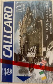 JFK 100 Unit Mint Callcard 1996