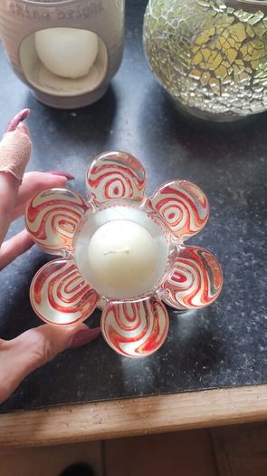 Assorted Candles and Holders x3 Pieces