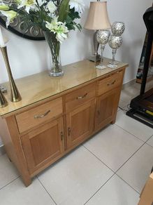 Wooden sideboard